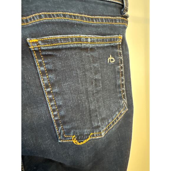 Rag & Bone Dark Blue High Rise Skinny Jeans 30 Pre-owned - Picture 4 of 12